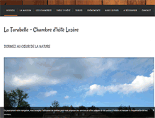 Tablet Screenshot of chambre-hote-lozere.com